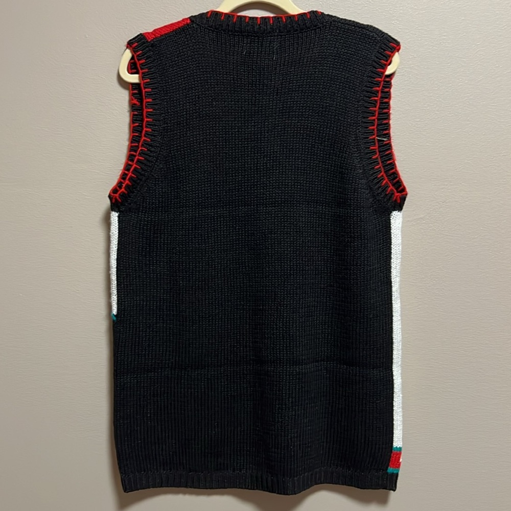 955 Originals Vintage Christmas Sweater Vest - Picture 2 of 8